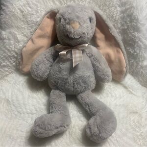Soft Plush Bunny with Pink Ears